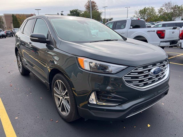 Used 2024 Green Ford Titanium image 1