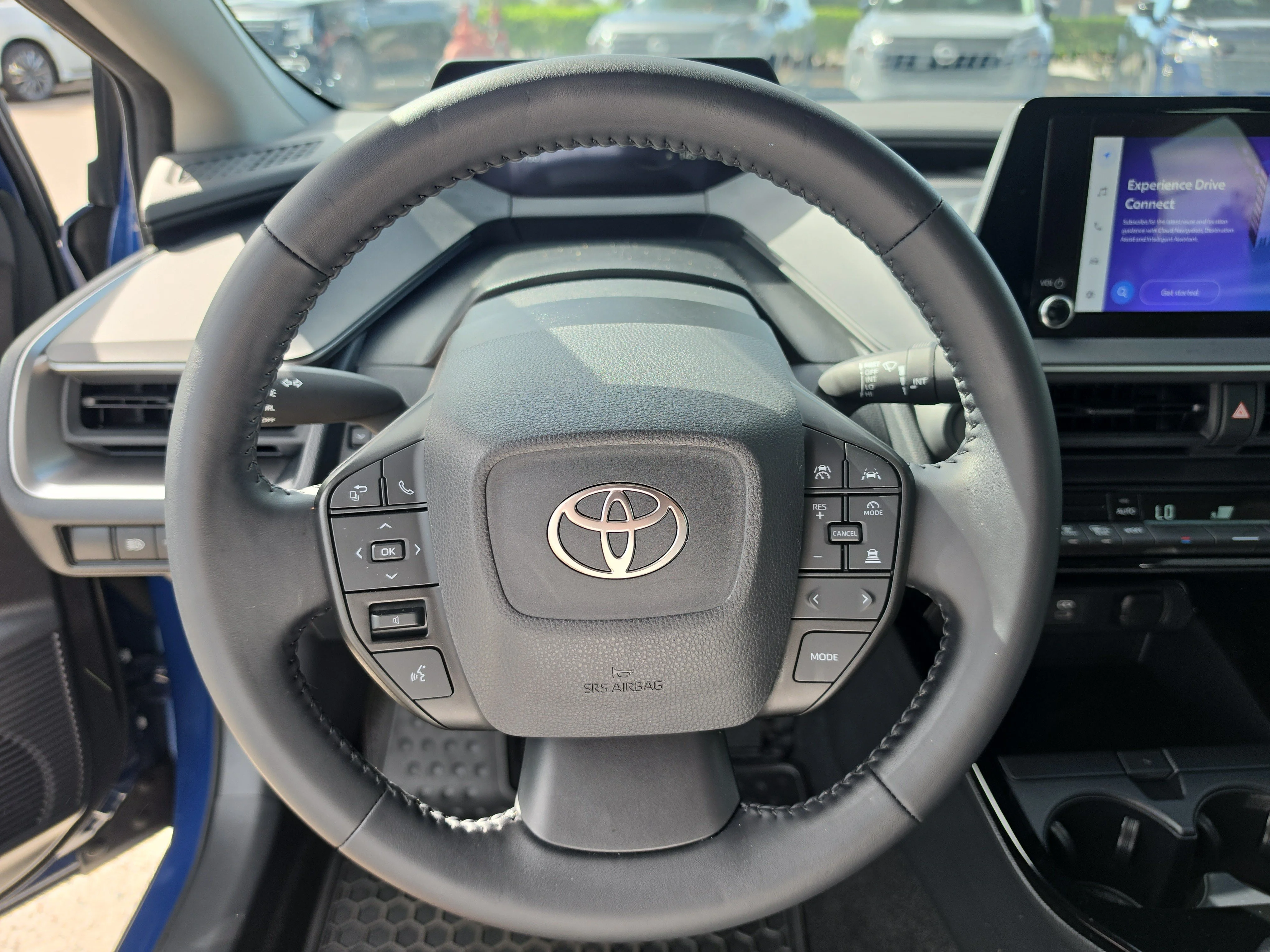Used 2024 Reservoir Blue Toyota LE image 29