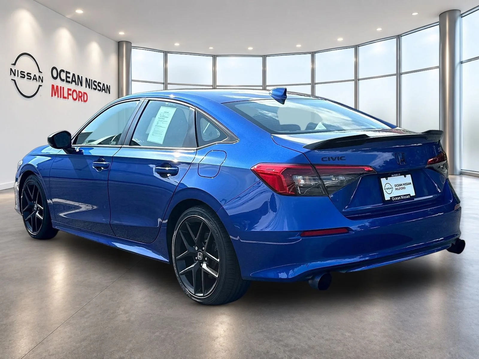Used 2024 Aegean Blue Metallic Honda Base image 7