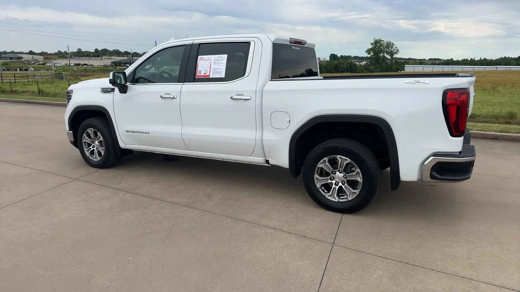 Used 2024 Summit White GMC SLT image 6