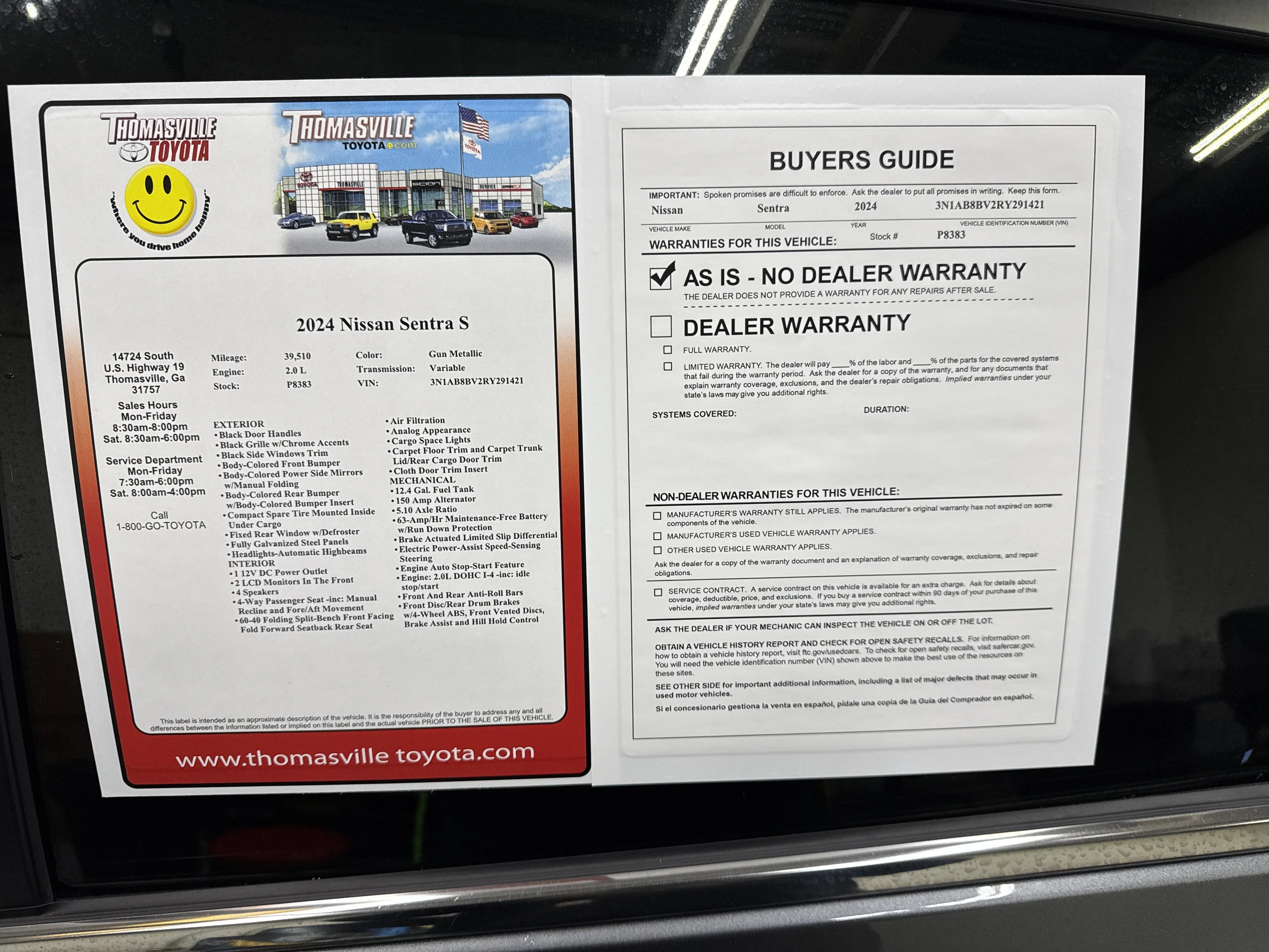 Used 2024 Gun Metallic Nissan S image 39