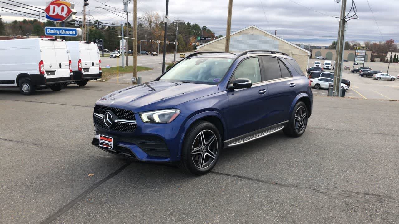 Used 2020 Brilliant Blue Metallic Mercedes-Benz GLE 350 image 4