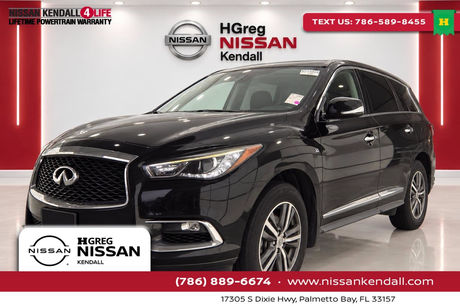 Used 2019 Black INFINITI PURE image 1