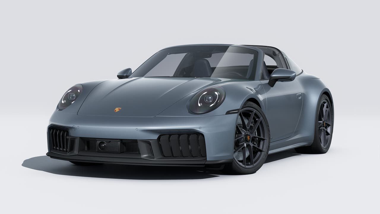 New 2026 Vanadium Grey Metallic Porsche Targa 4 GTS image 1
