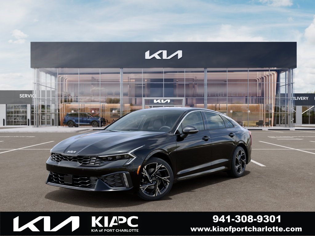 New 2026 Aurora Black Pearl Kia GT-Line FWD image 1