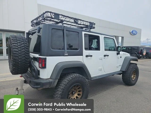 Used 2016 White Jeep Unlimited Rubicon image 6