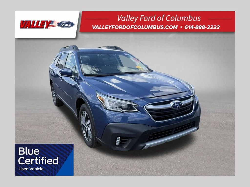 Used 2021 Abyss Blue Pearl Subaru Limited image 1