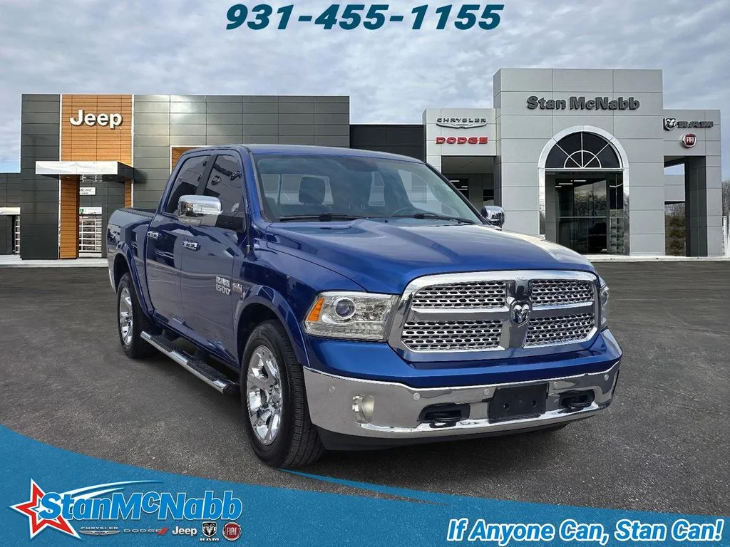 Used 2017 Blue Streak Pearlcoat Ram Laramie image 1