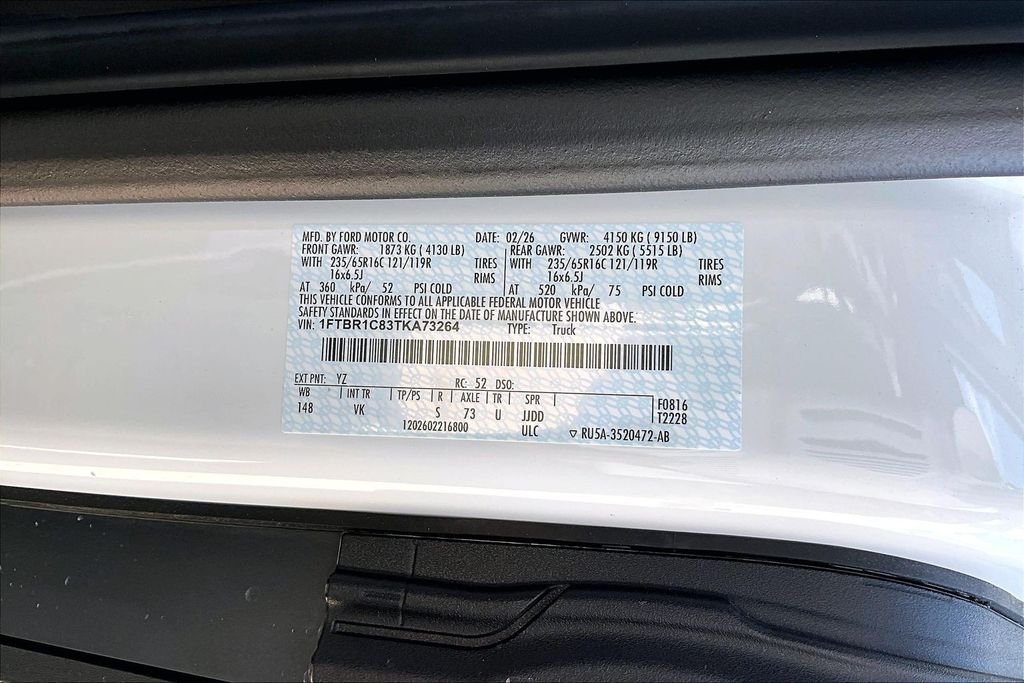 New 2026 Ford Transit-250 Base 3D Cargo Van