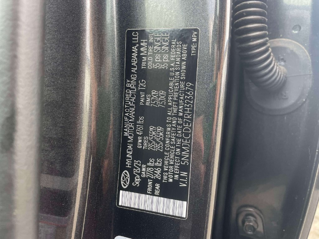 Certified Used 2024 Gray Hyundai Limited image 34
