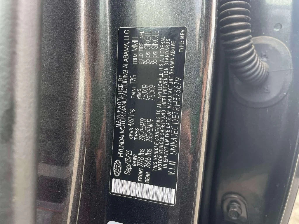 Certified Used 2024 Gray Hyundai Limited image 34