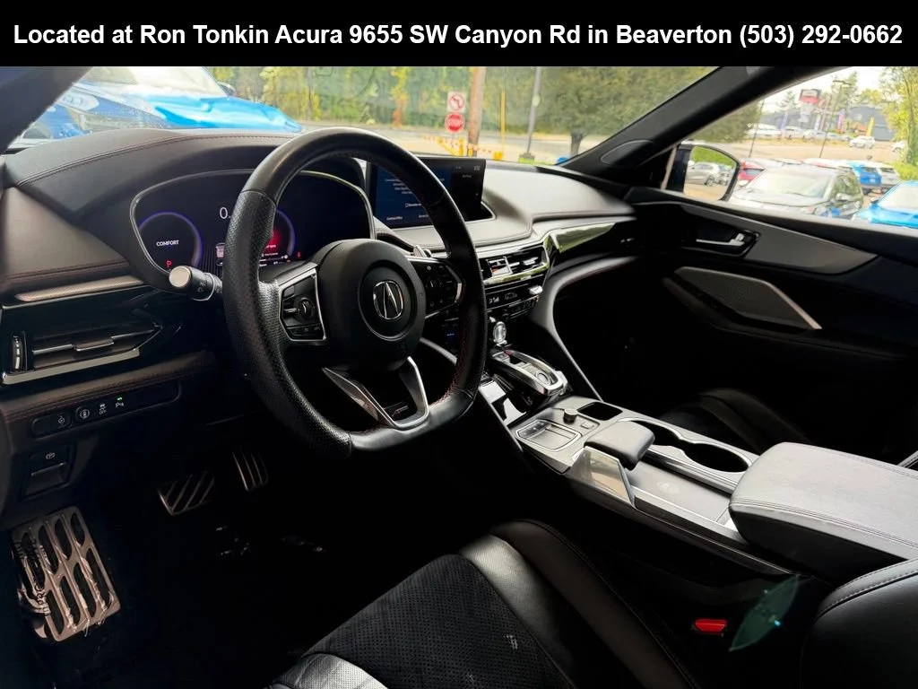 Used 2022 Platinum White Pearl Acura SH-AWD A-SPEC image 47