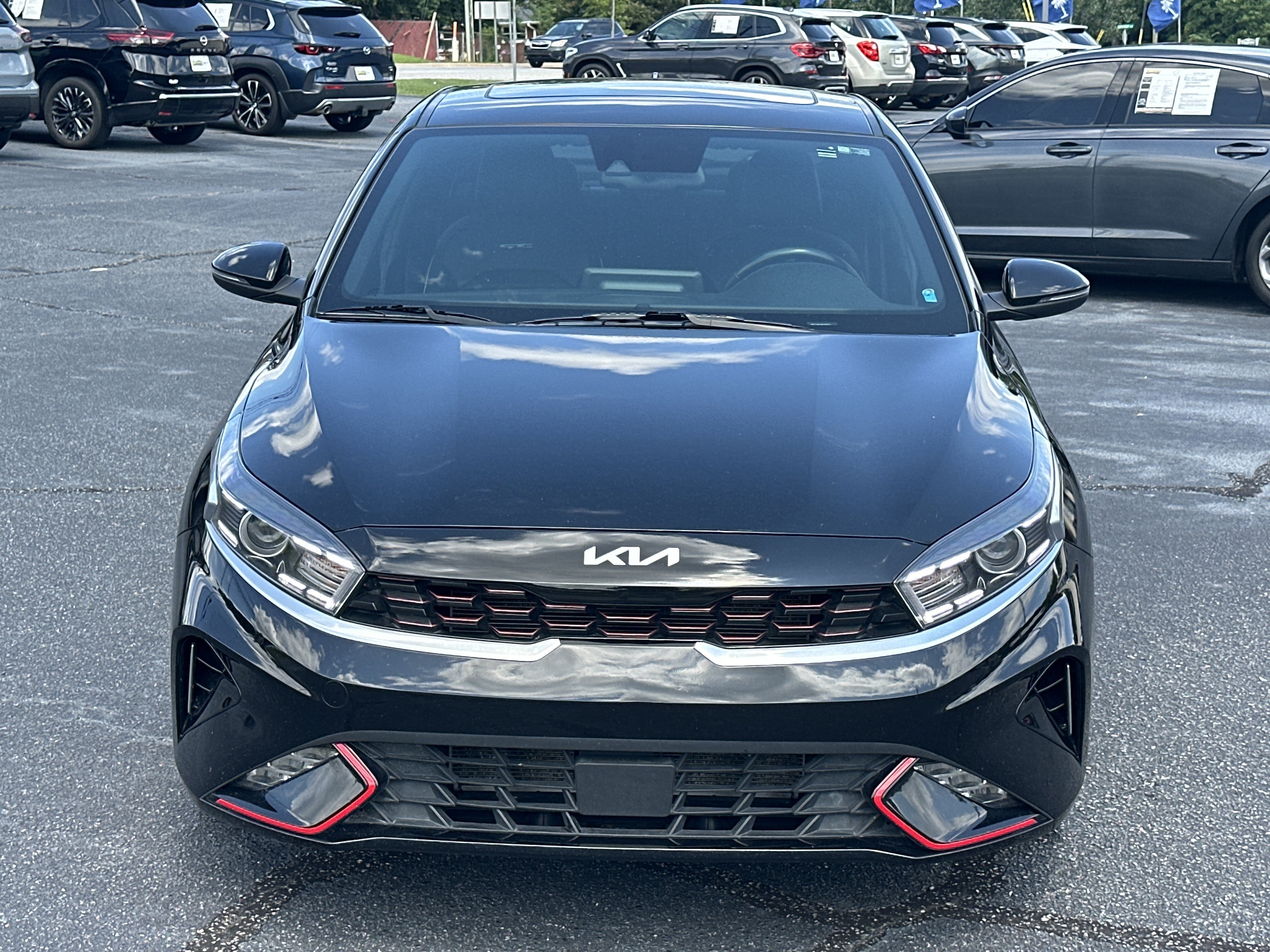 Used 2023 Aurora Black Kia GT-Line image 3
