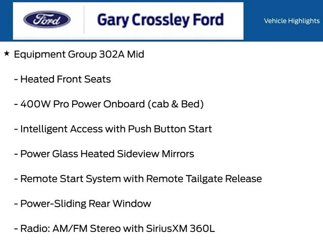 New 2026 Oxford White Ford XLT image 19