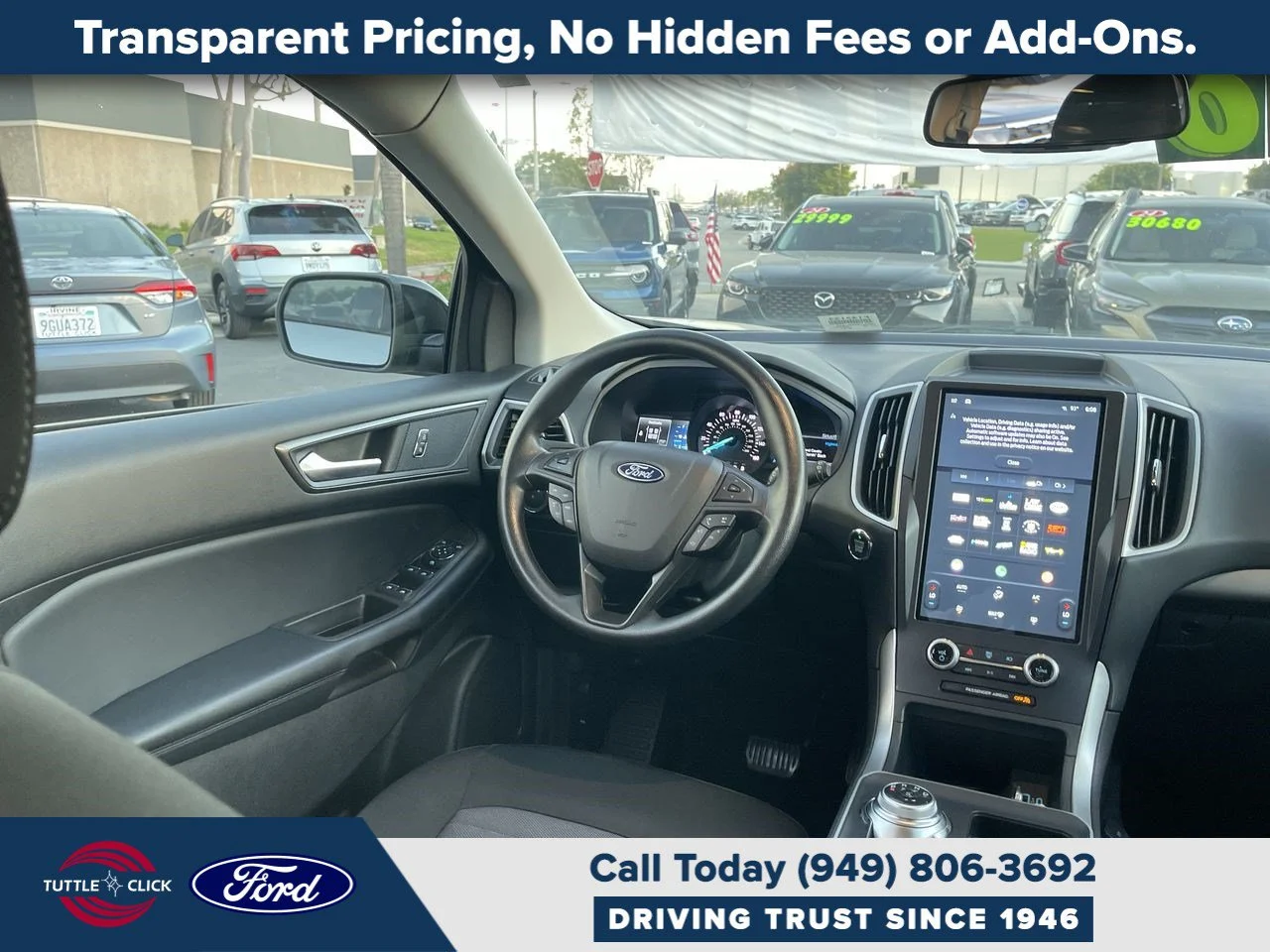 Used 2023 ICONIC SILVER MET Ford SE image 10
