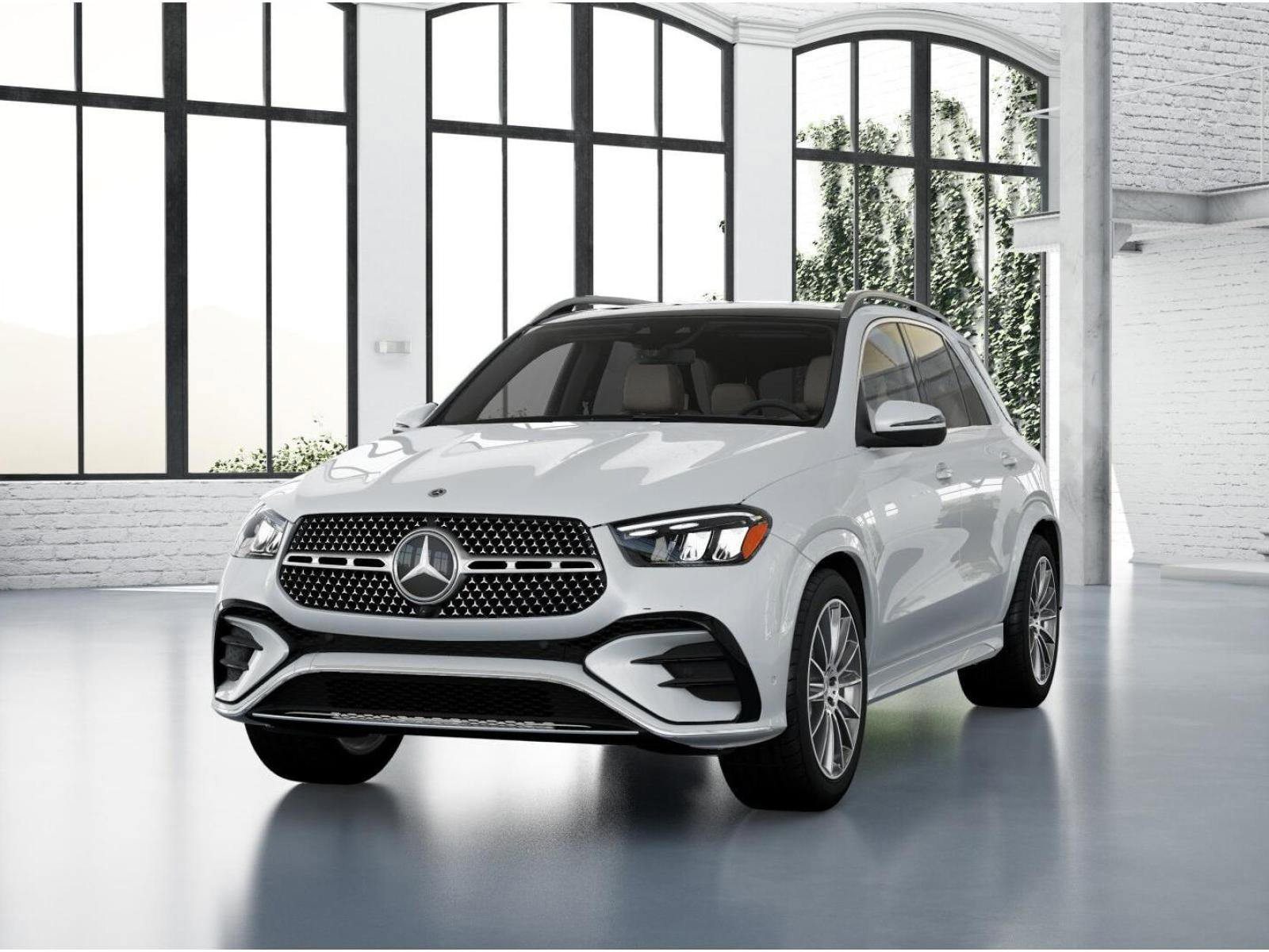 New 2026 MANUFAKTUR Moonlight White Metallic Mercedes-Benz GLE 350 image 41