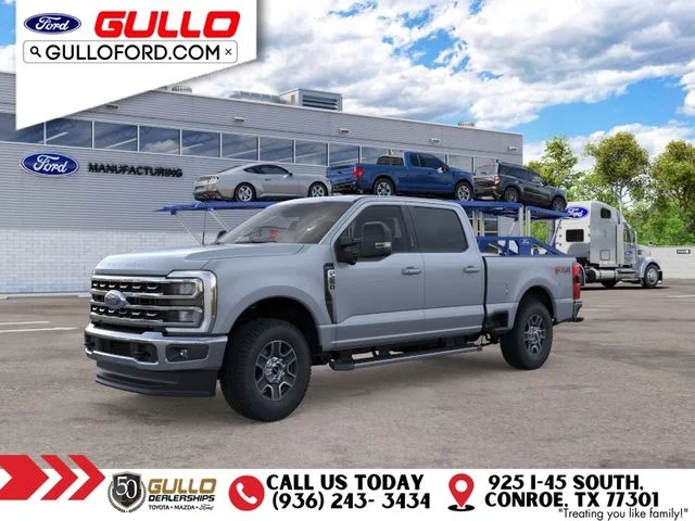 New 2026 Glacier Gray Metallic Tri-Coat Ford Lariat image 1