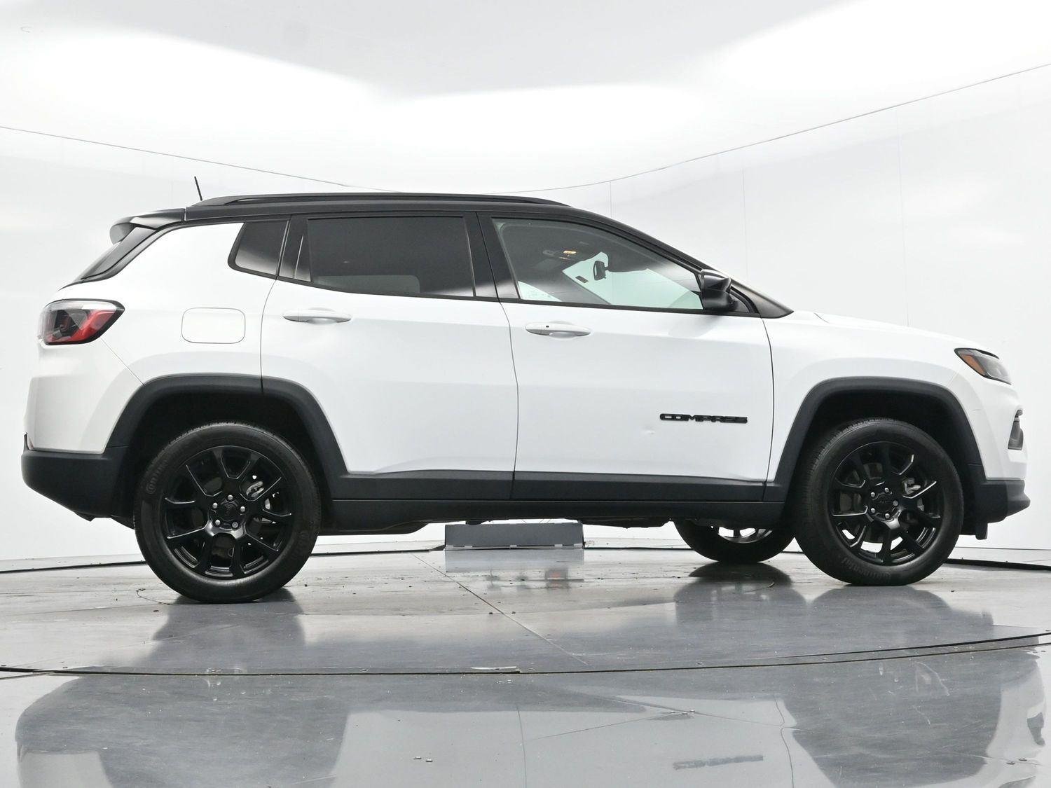 Used 2023 Bright White Clearcoat Jeep Altitude image 48
