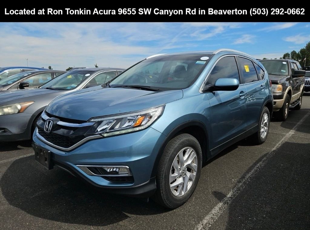 Used 2016 Obsidian Blue Pearl Honda EX-L image 3