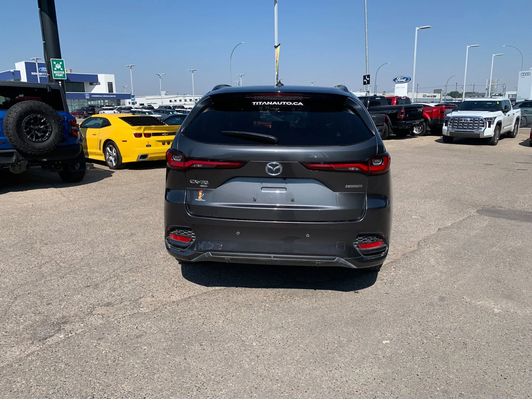 Certified Used 2025 Machine Grey Metallic Mazda GT AWD*Adaptive Cruise | Nav | 360 Cam | Htd Leather | Pano Roof | Htd Wheel | Bose Audio image 14