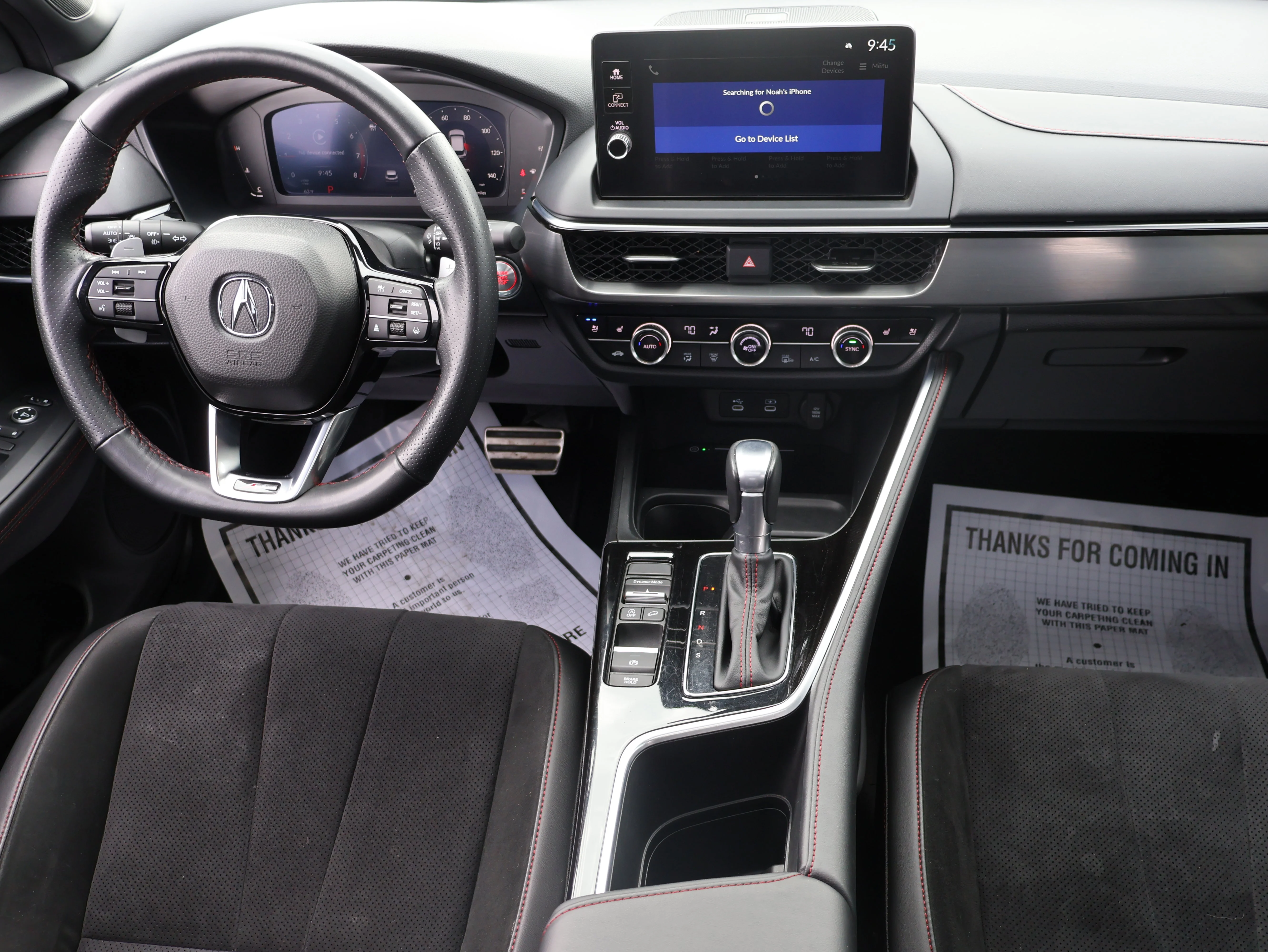 Used 2025 Platinum White Pearl Acura w/A-Spec Package image 13