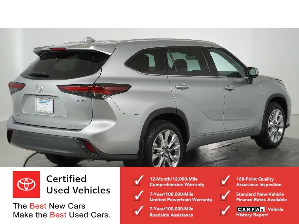 Used 2025 Celestial Silver Metallic Toyota Hybrid Limited image 3