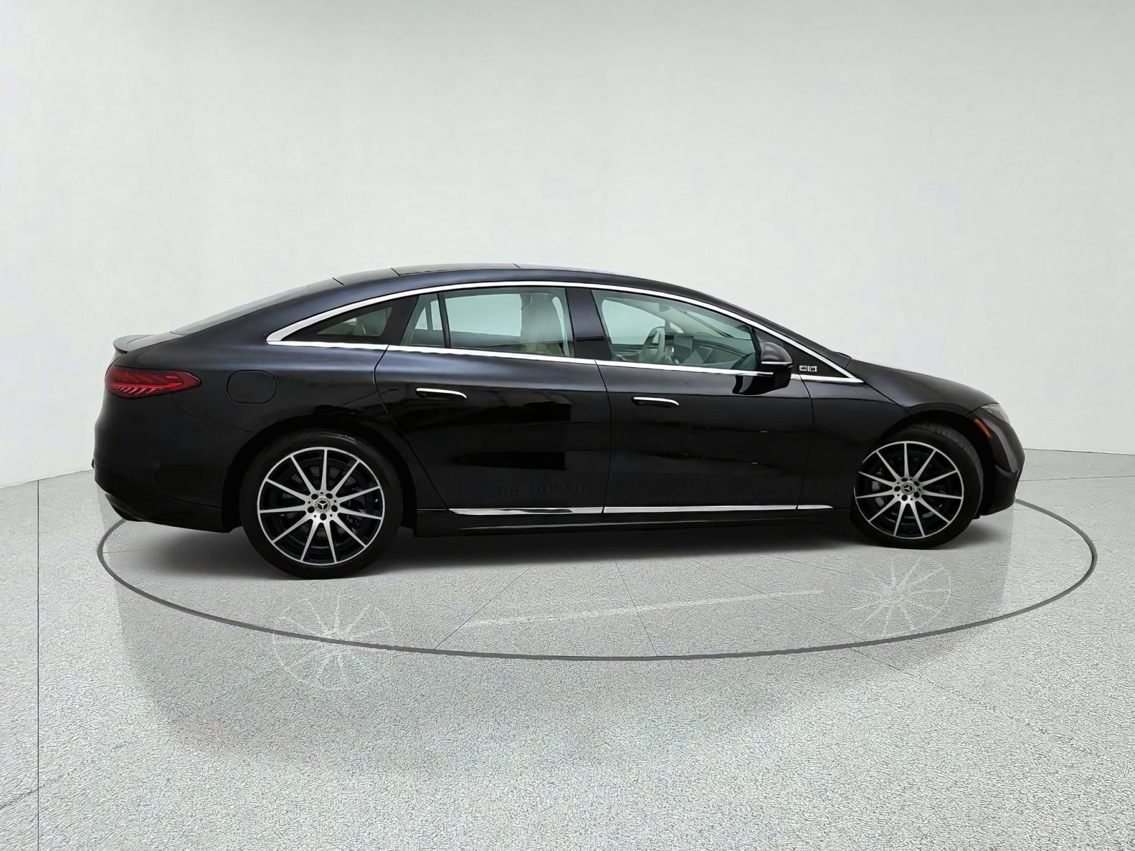 Certified Used 2023 Obsidian Black Metallic Mercedes-Benz EQS 450+ image 7