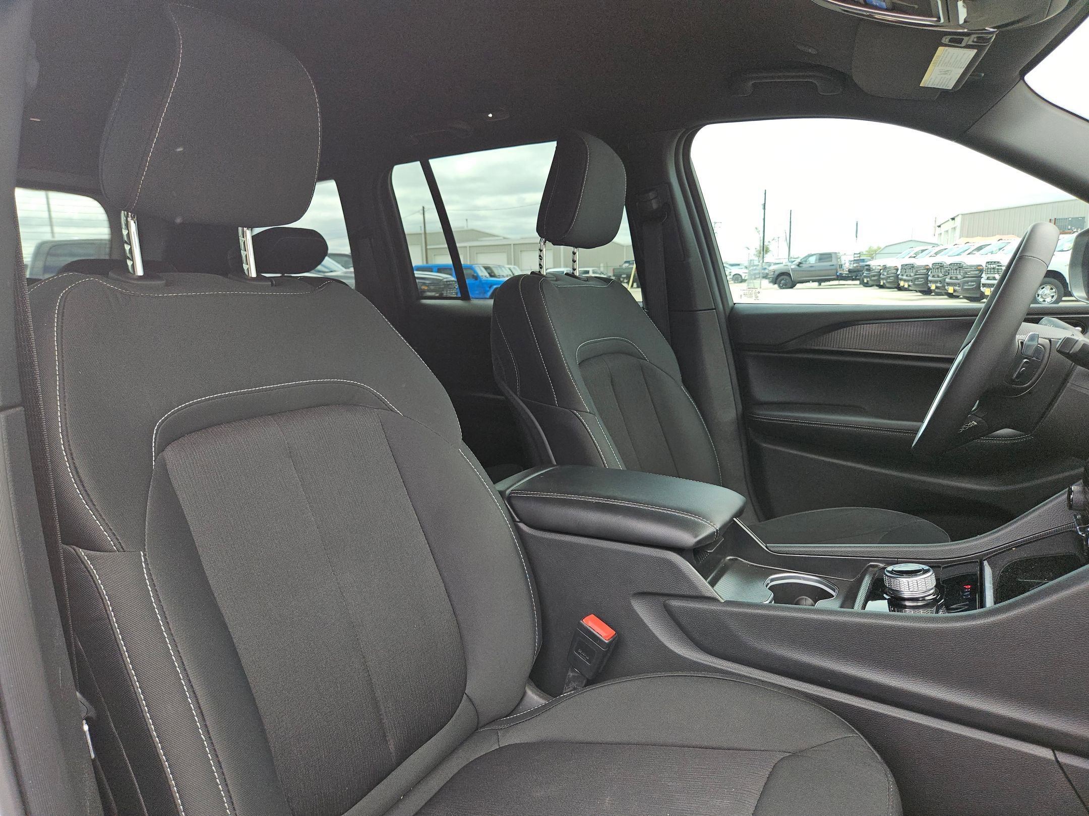 Used 2024 Bright White Clearcoat Jeep Laredo A image 30