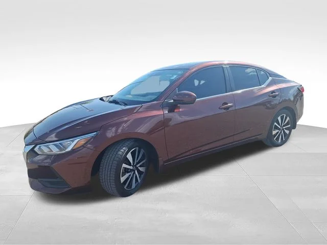 Used 2022 Red Nissan SV image 3