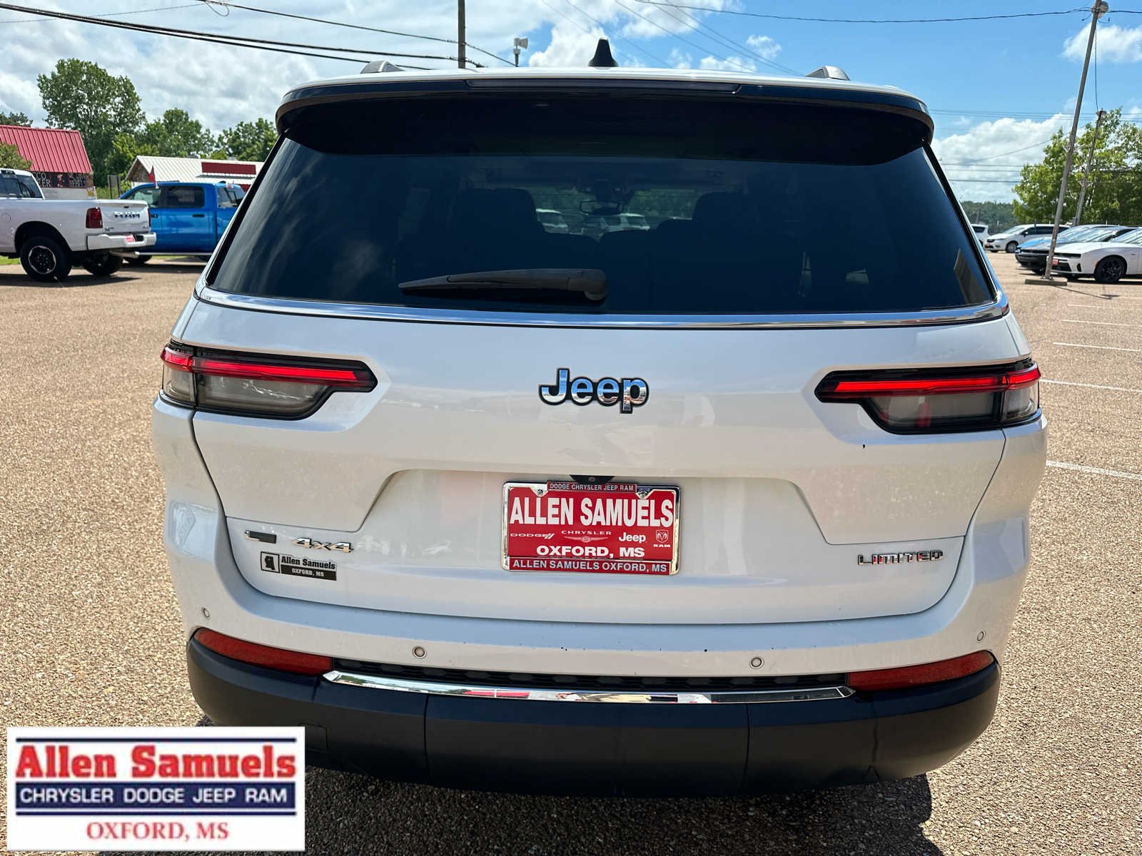 Certified Used 2021 Bright White Clearcoat Jeep Limited image 4