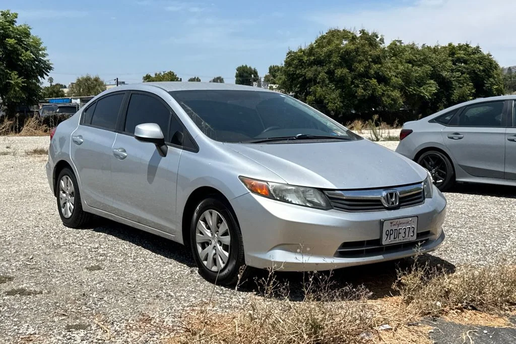 Used 2012 Honda Civic LX with VIN 2HGFB2F54CH303738 for sale in Whittier, CA
