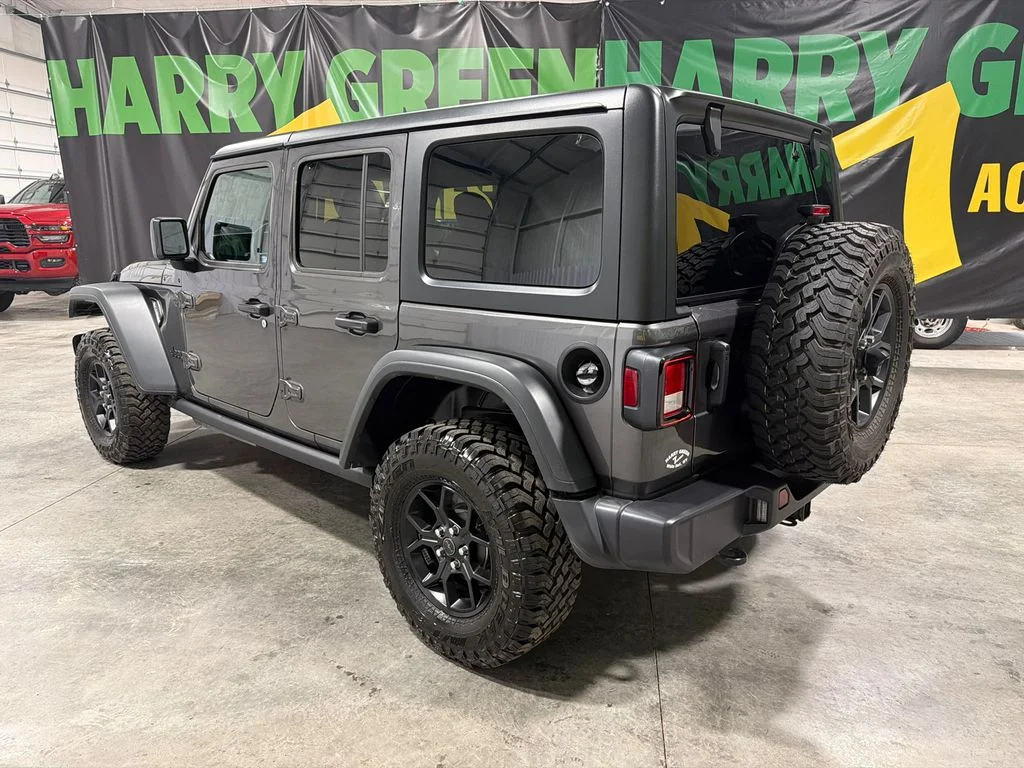 Used 2026 Granite Crystal Metallic Clearcoat Jeep Willys image 5