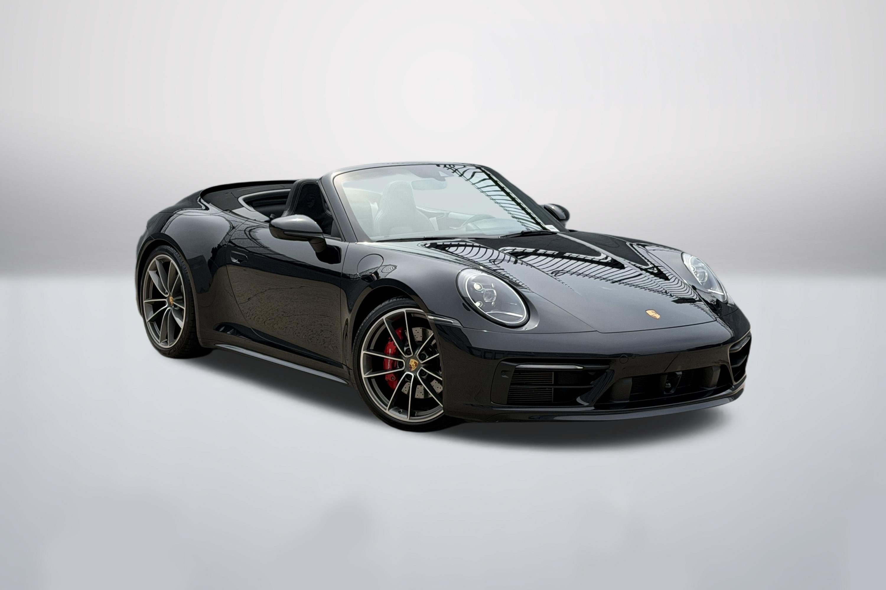 Used 2020 Black Porsche Carrera 4S Cabriolet image 1