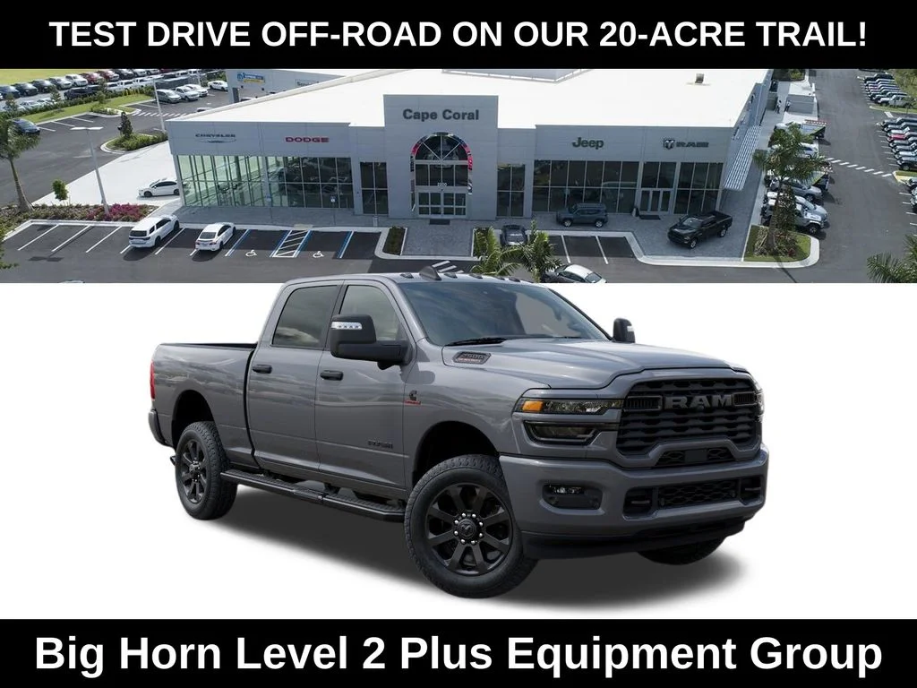 New 2026 Ceramic Gray Clear-Coat Exterior Paint RAM Big Horn image 5