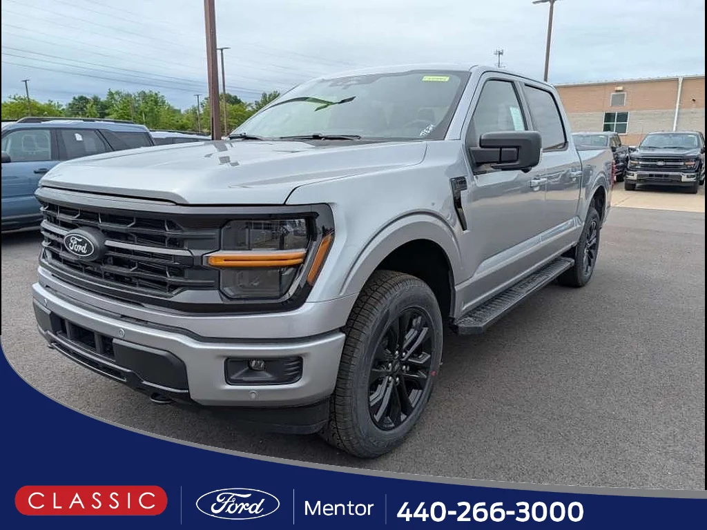 New 2026 Iconic Silver Metallic Ford XLT image 1