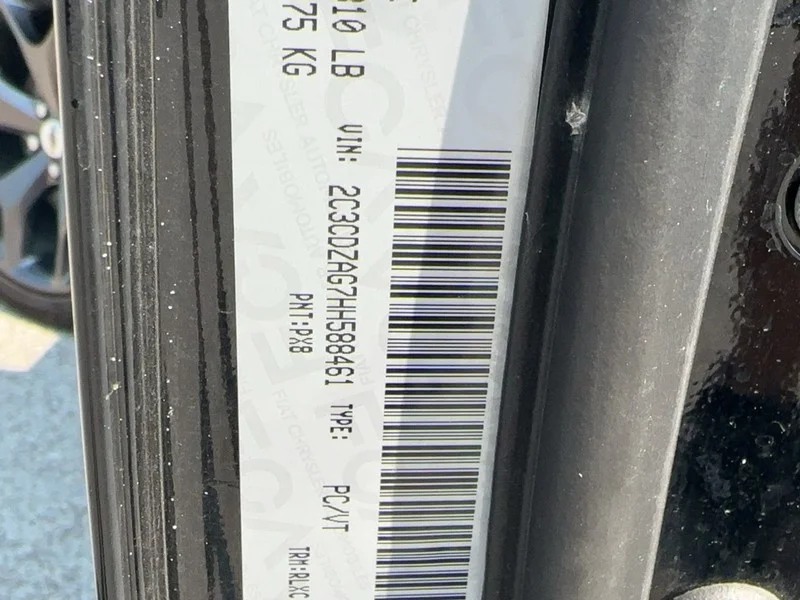 Used 2017 Pitch Black Dodge 2dr Cpe SXT Plus image 17