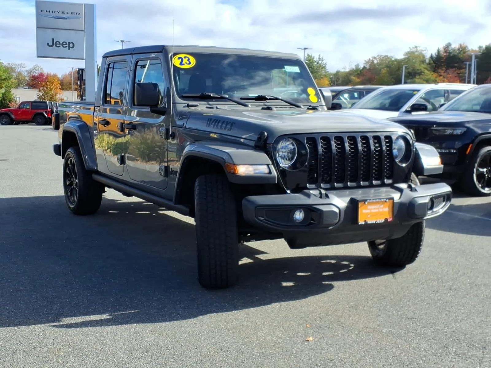 Certified Used 2023 Sting-Gray Clearcoat Jeep Willys image 5