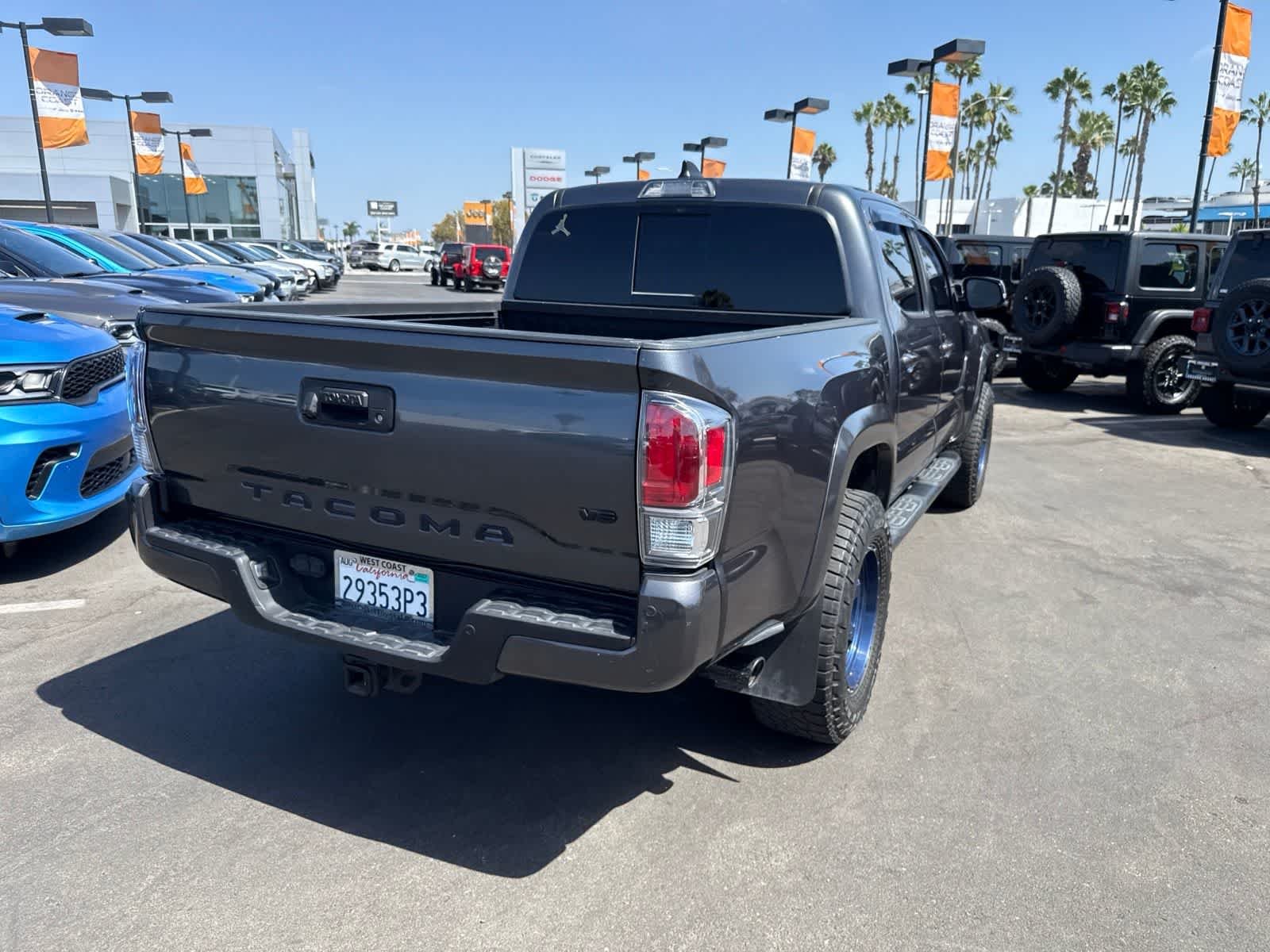 Used 2021 Magnetic Gray Metallic Toyota TRD Sport image 14