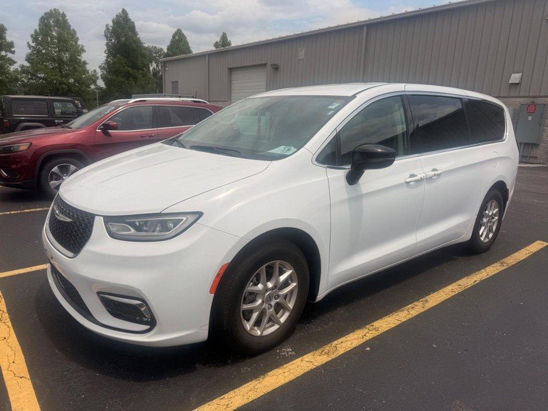 Used 2024 Bright White Clearcoat Chrysler Touring L FWD image 2