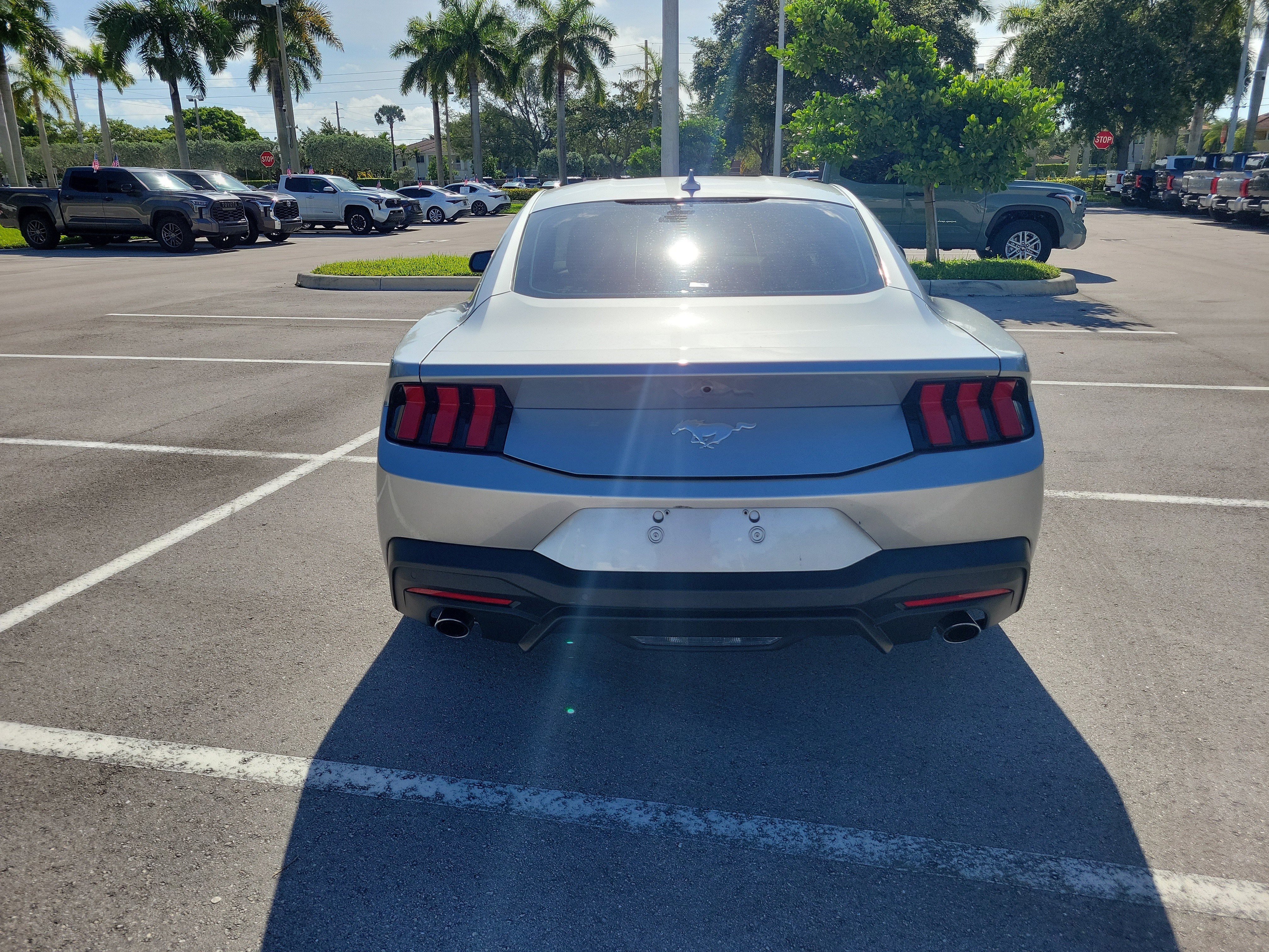 Used 2025 Silver Metallic Ford EcoBoost image 6