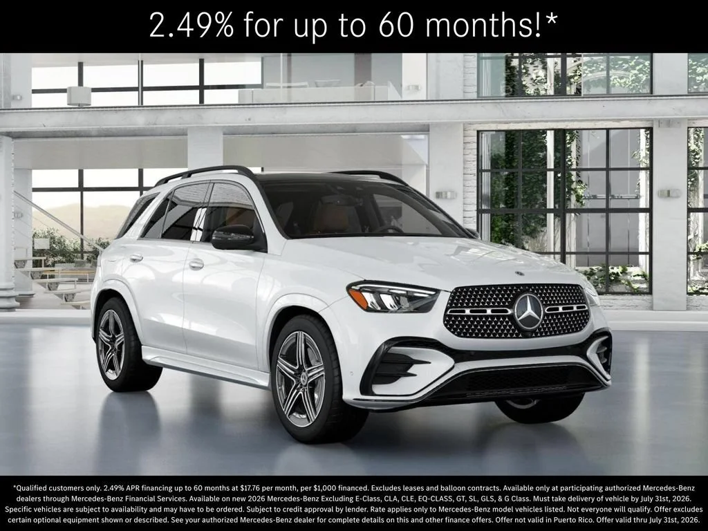 New 2026 MANUFAKTUR Moonlight White Metallic Mercedes-Benz GLE 450 image 52