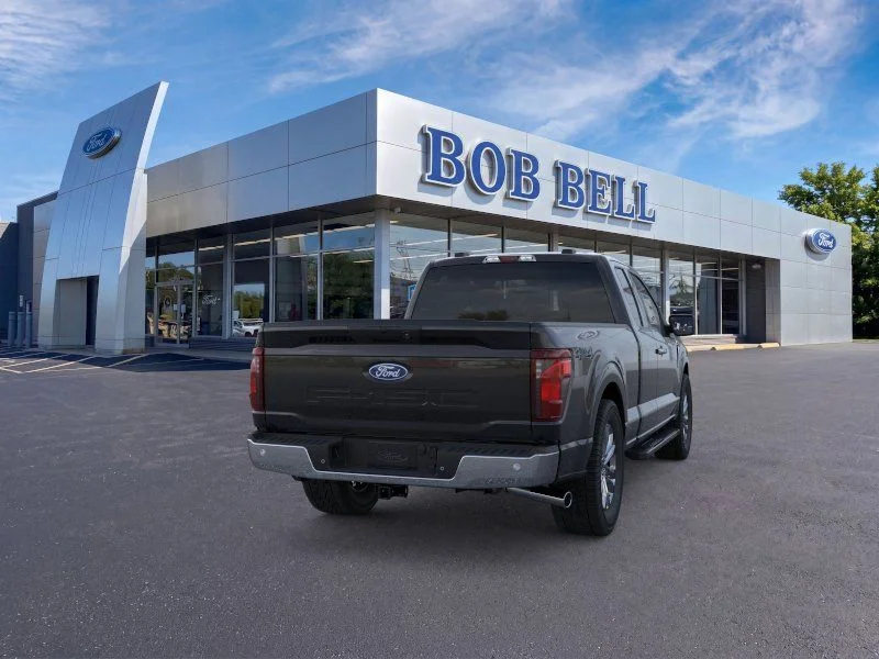New 2026 Agate Black Metallic Ford XLT image 8