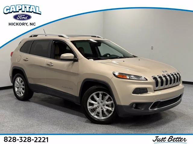Used 2015 Beige Jeep Limited image 1
