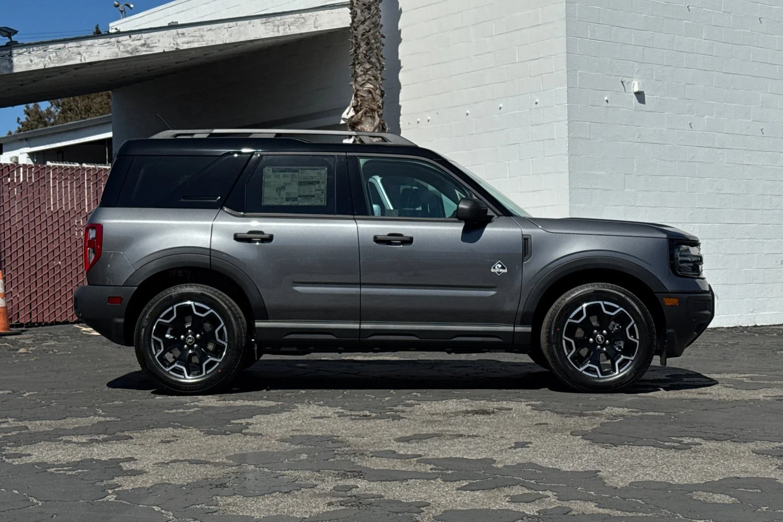 New 2026 Carbonized Gray Metallic Ford Outer Banks® image 2