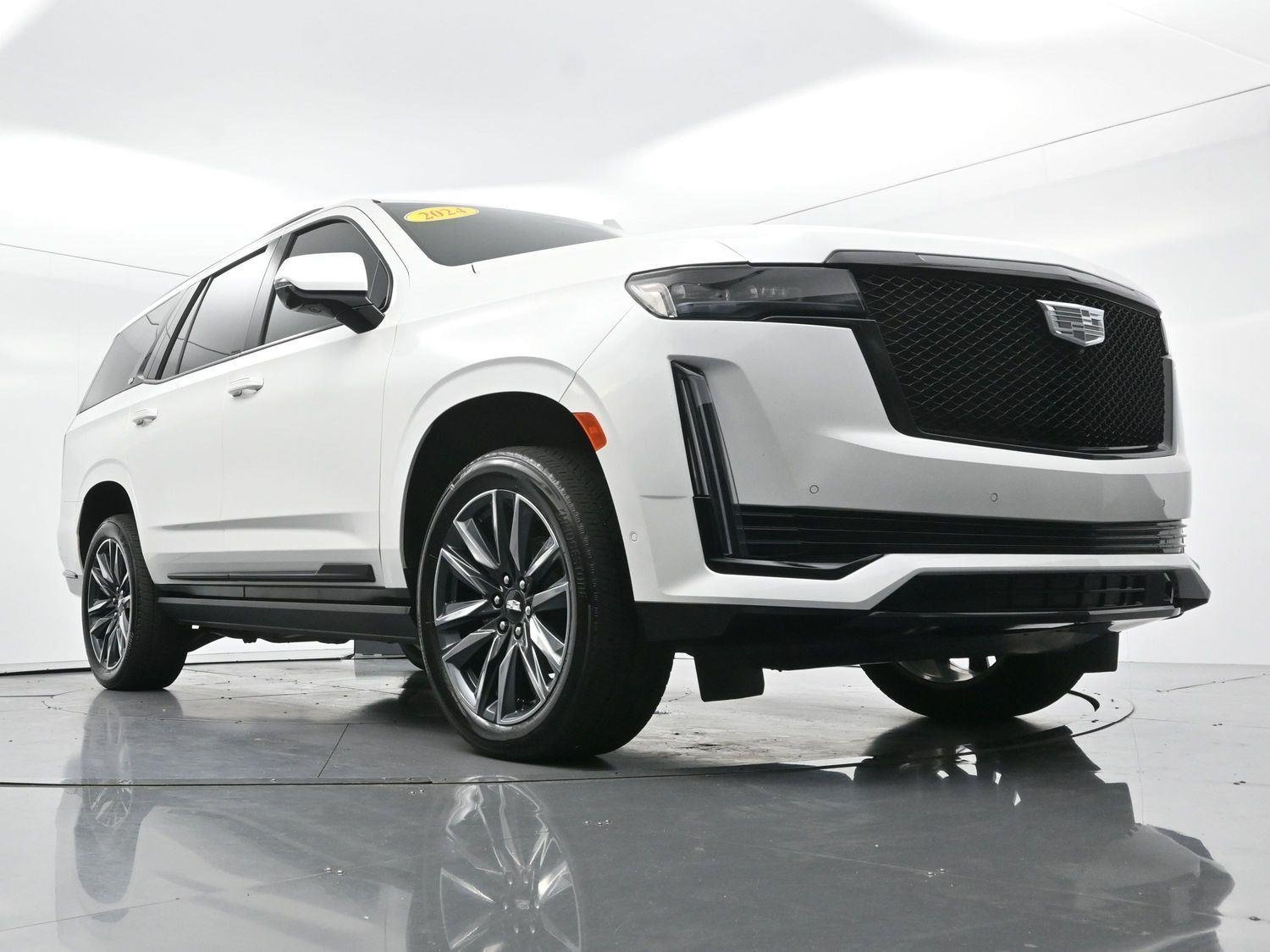 Used 2024 Crystal White Tricoat Cadillac Sport Platinum image 54