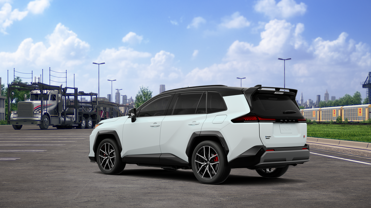 New 2026 Wind Chill Pearl with Midnight Black Metallic roof Toyota GR SPORT image 6