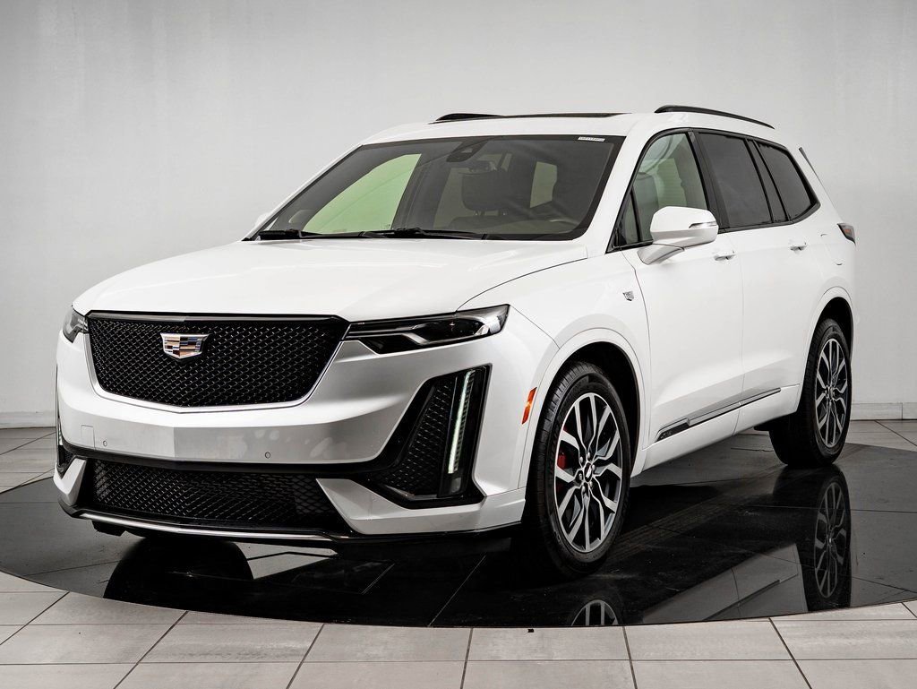 Used 2023 White Cadillac Sport image 1