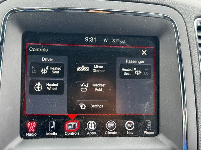 Used 2015 Red Dodge SXT image 30