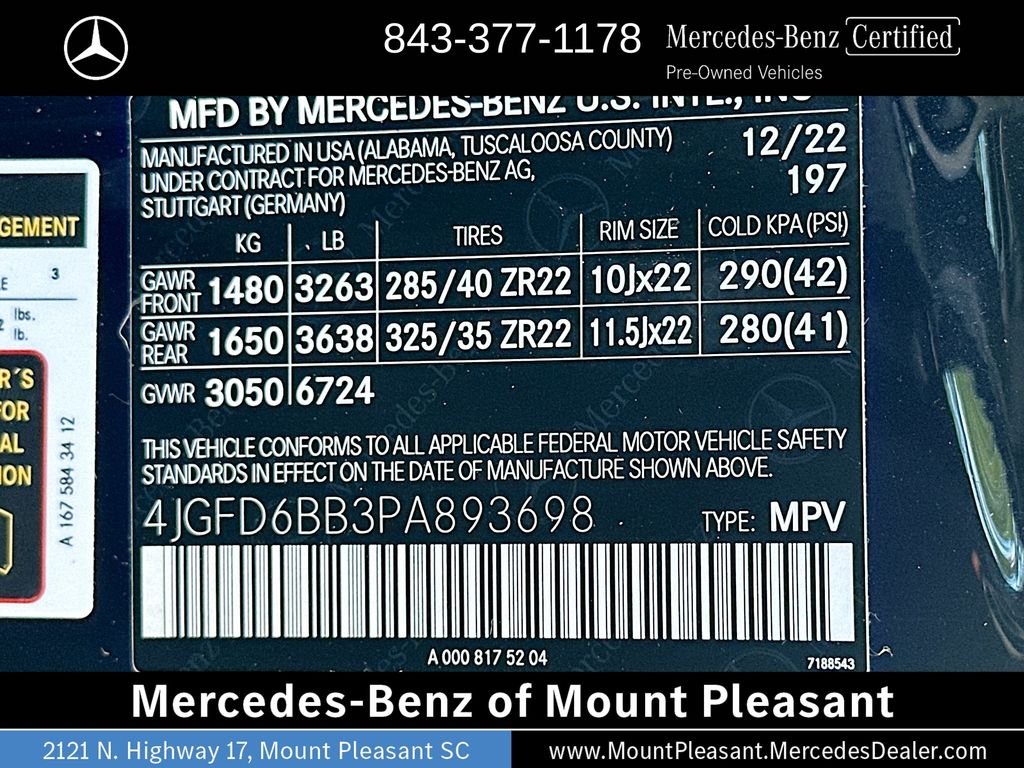 Certified Used 2023 Black Mercedes-AMG GLE 53 AMG® image 33