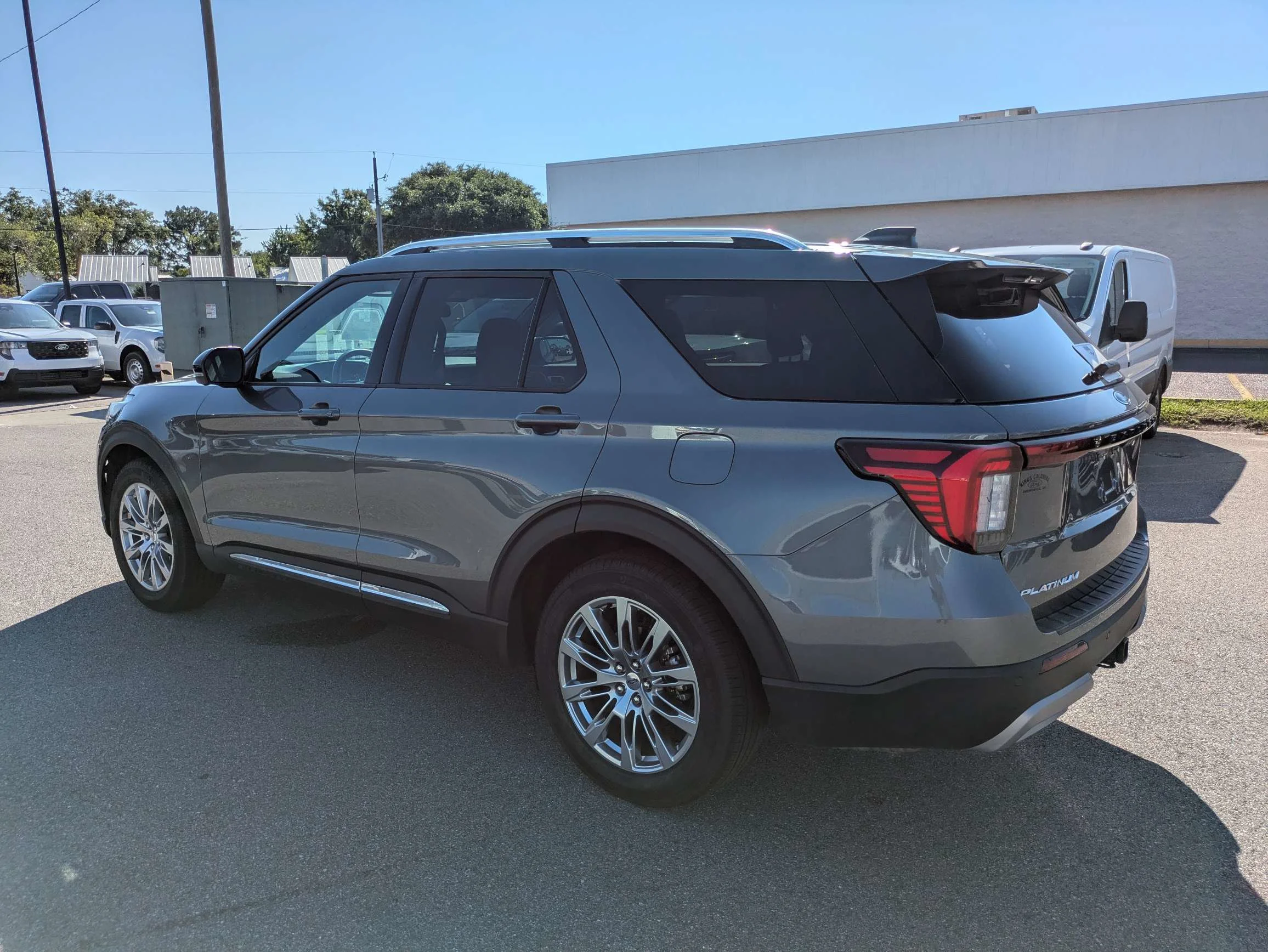 Certified Used 2026 Light Blue Clearcoat Metallic Ford Platinum w/Massaging Seats, 13.2 Screen, 360 Camera, & Pwr 3rd Row image 6
